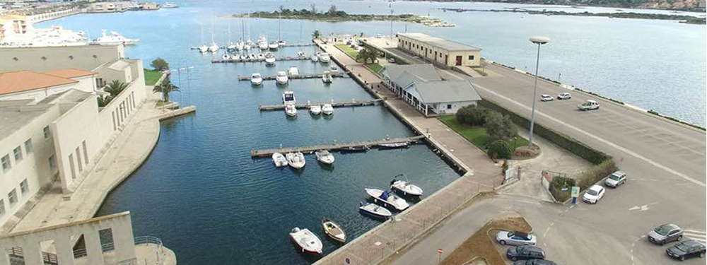 Big yachts dock at the Brin Pier - Eng. Ritossa