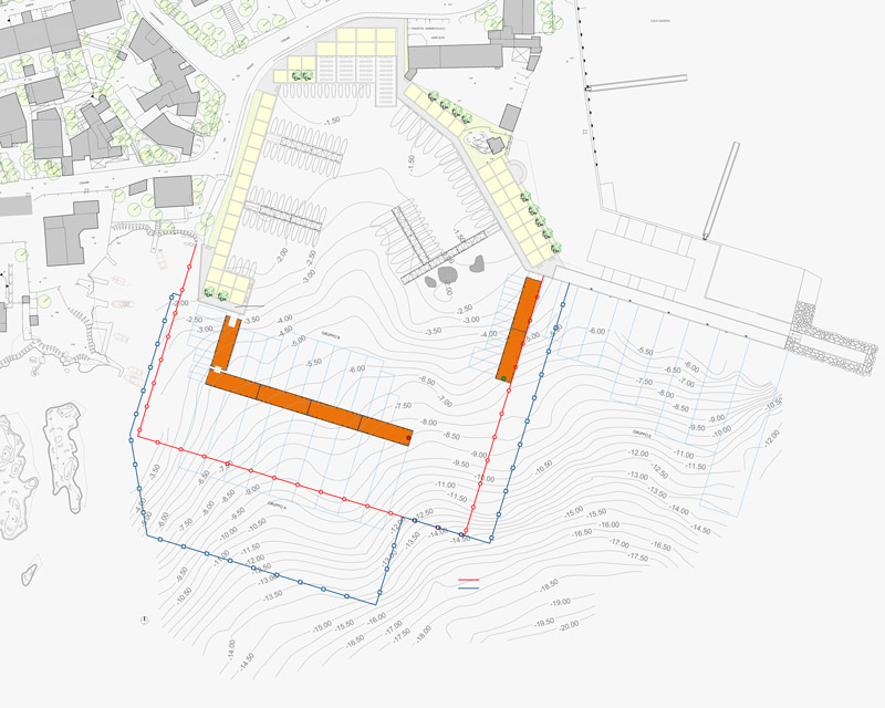 Project Cala Balbiano Waterfront | Eng. Ritossa