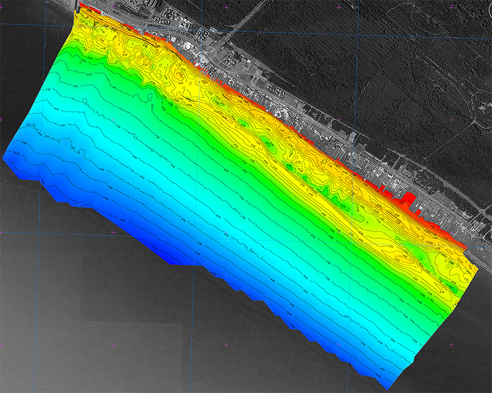 Planimetry Project Coastal Defense Ostia coast - Eng. Ritossa