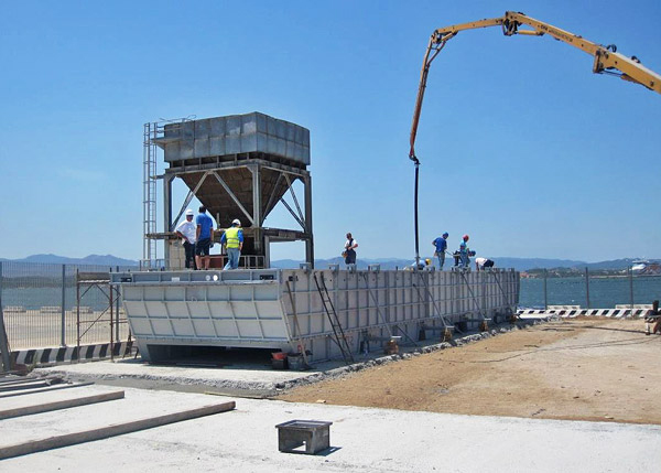 Jetty construction Project Golfo Aranci Waterfront - Eng. Ritossa