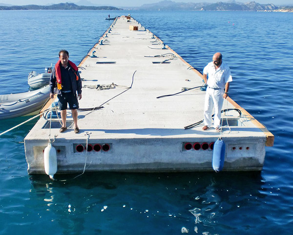 Pier Project La Maddalena - Eng. Ritossa