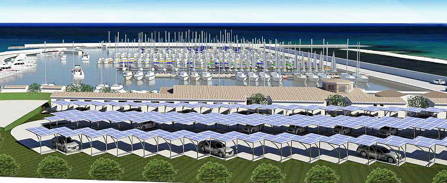 Port Simulation Project Marina of Orosei - Eng. Ritossa