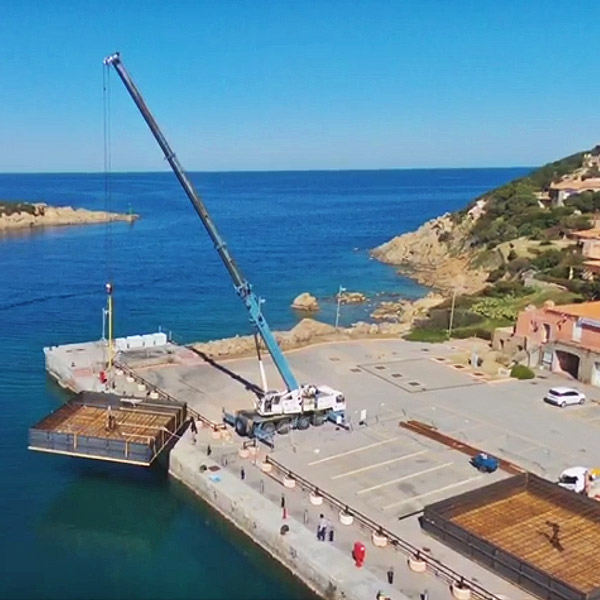 Dead bodies Project Marina of Porto Cervo - Eng. Ritossa