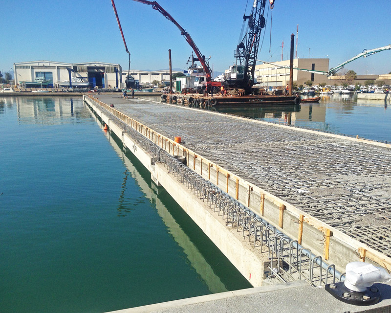 Project Port of Cagliari Dock | Eng. Ritossa