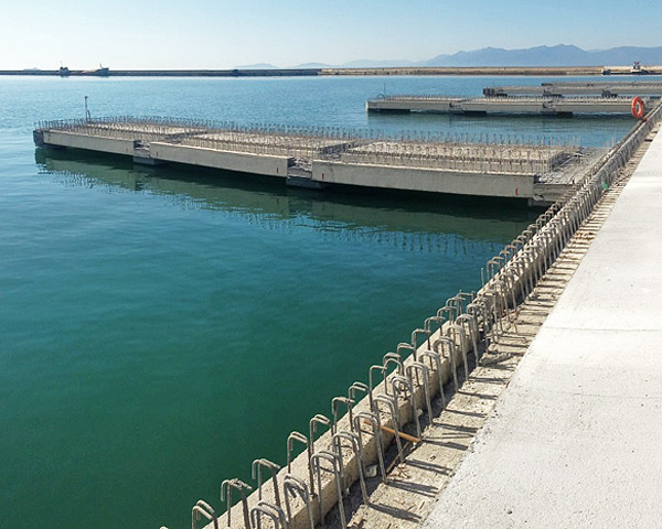 Piers Project Port of Cagliari Dock - Eng. Ritossa