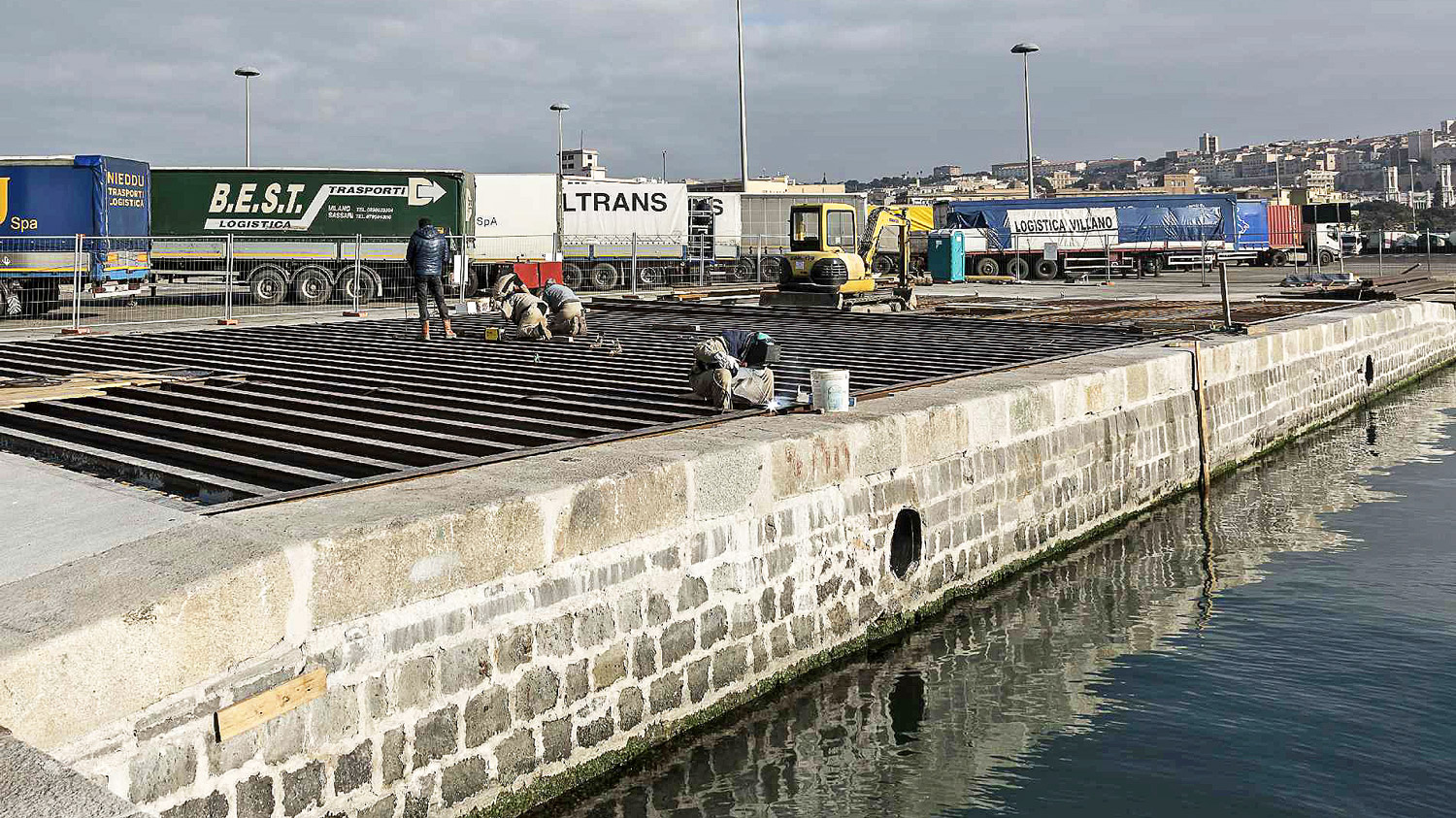 New crowning glory Project Port of Cagliari - Eng. Ritossa