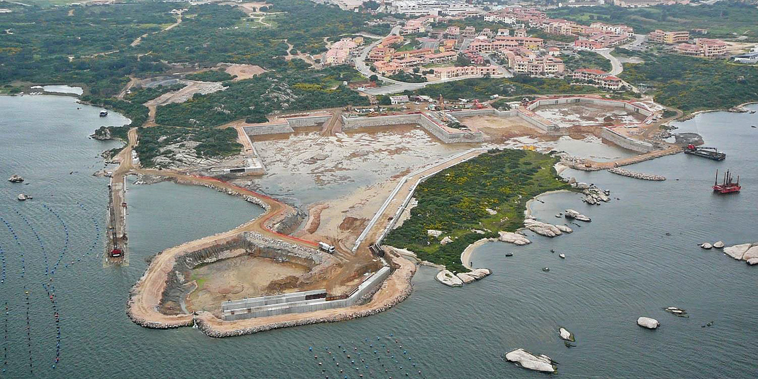 Start Work Project Port of Marina of Olbia Eng. Ritossa