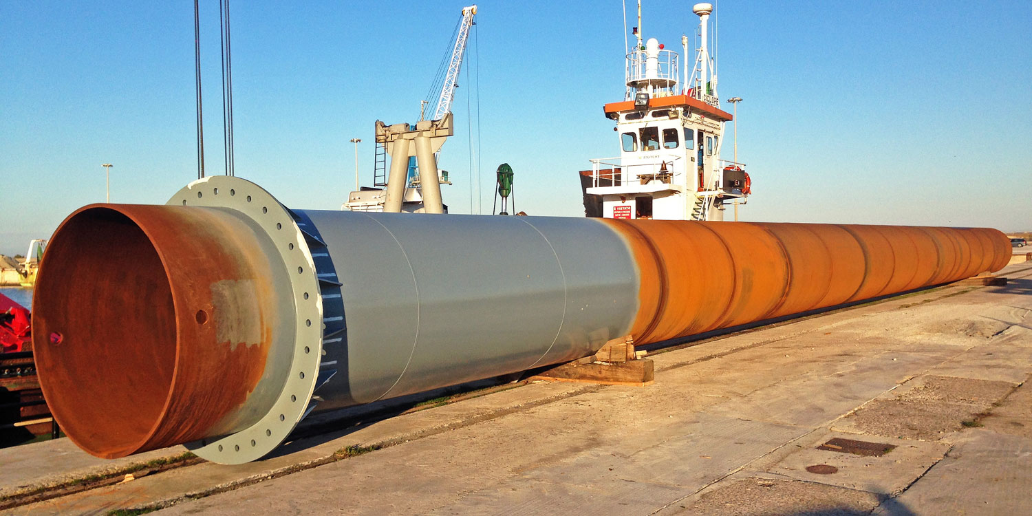 Oil pipe Project Port of Oristano - Eng. Ritossa