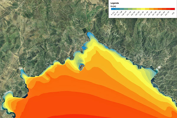 Wavy way Project Port of Teulada - Eng. Ritossa