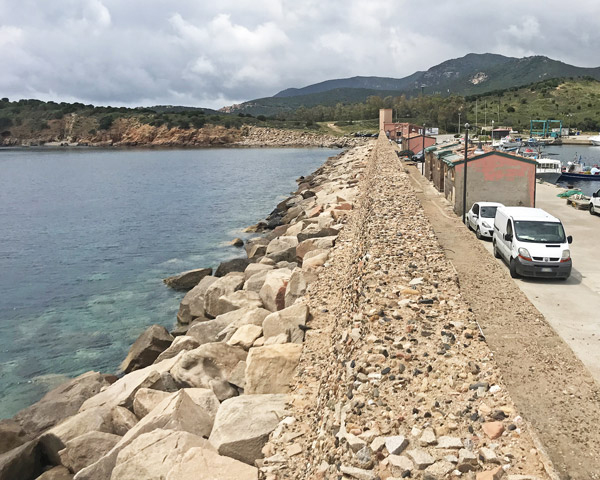 Cliff Project Port of Teulada - Eng. Ritossa