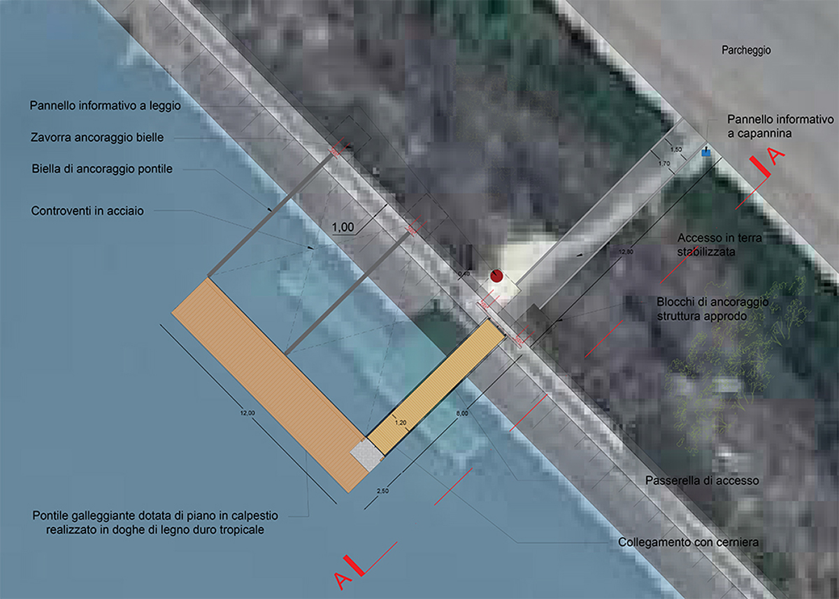 Planimetry Project Cagliari Terramaini Canal - Eng. Ritossa