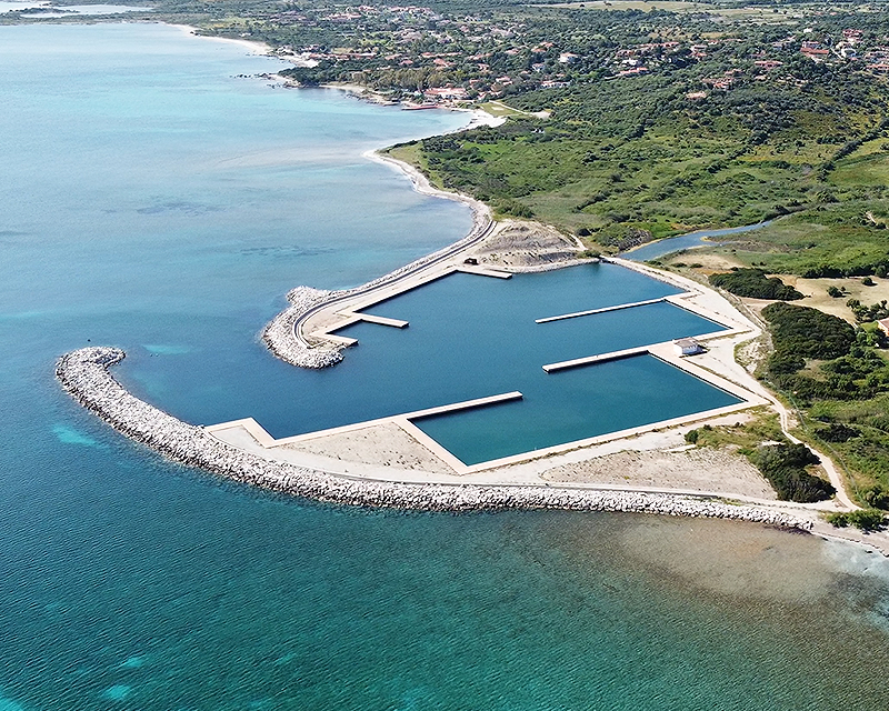 Project Tourist Port of Niuloni - San Teodoro | Eng. Ritossa
